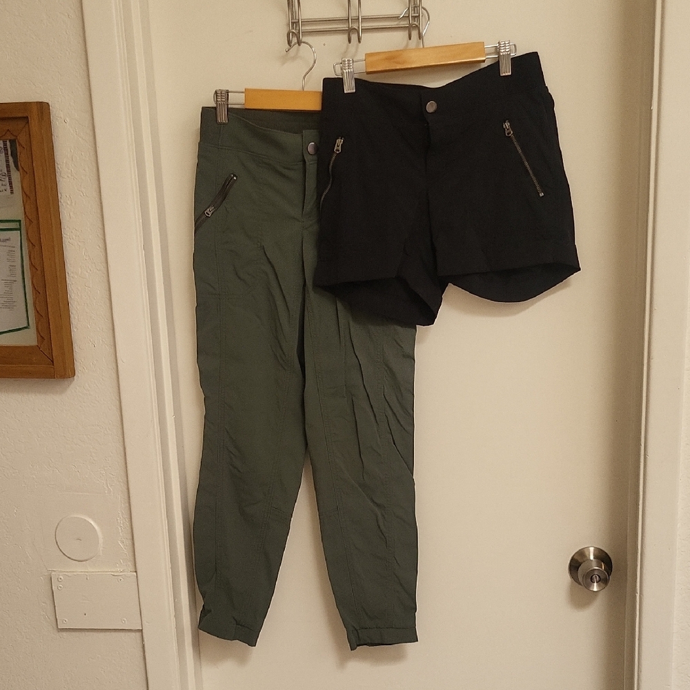 Bundle!Size 2 Athleta Trekkie Shorts And Pants